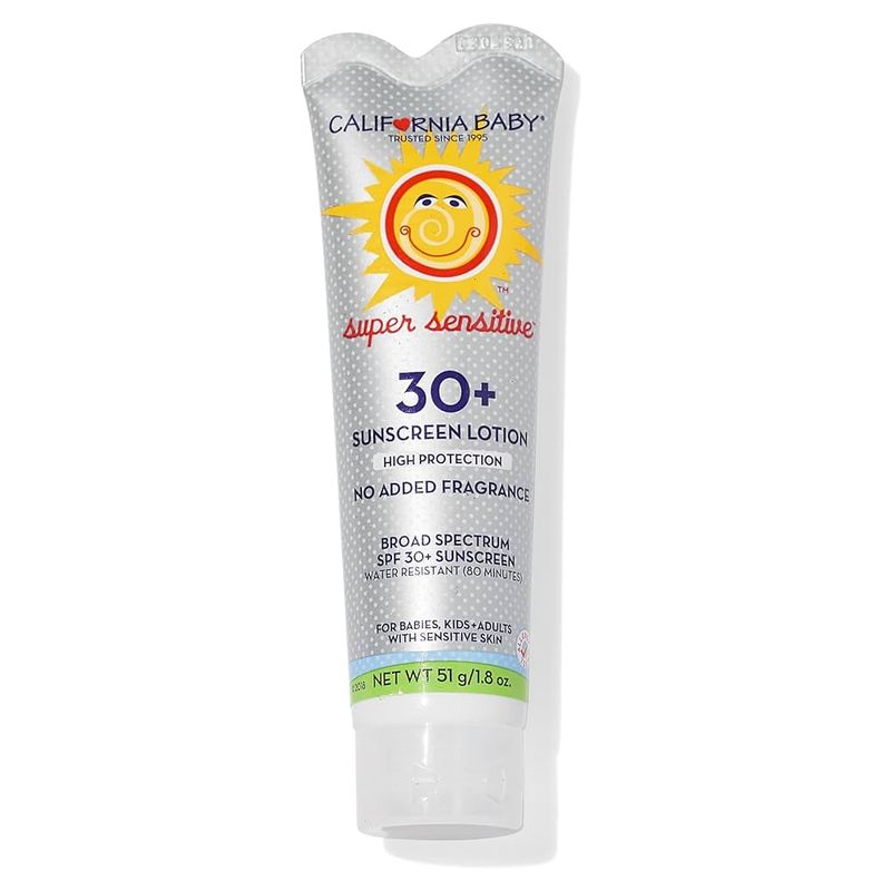 Broad-spectrum SPF 30+ sunscreen (and a stick for reapply-on-the-go)