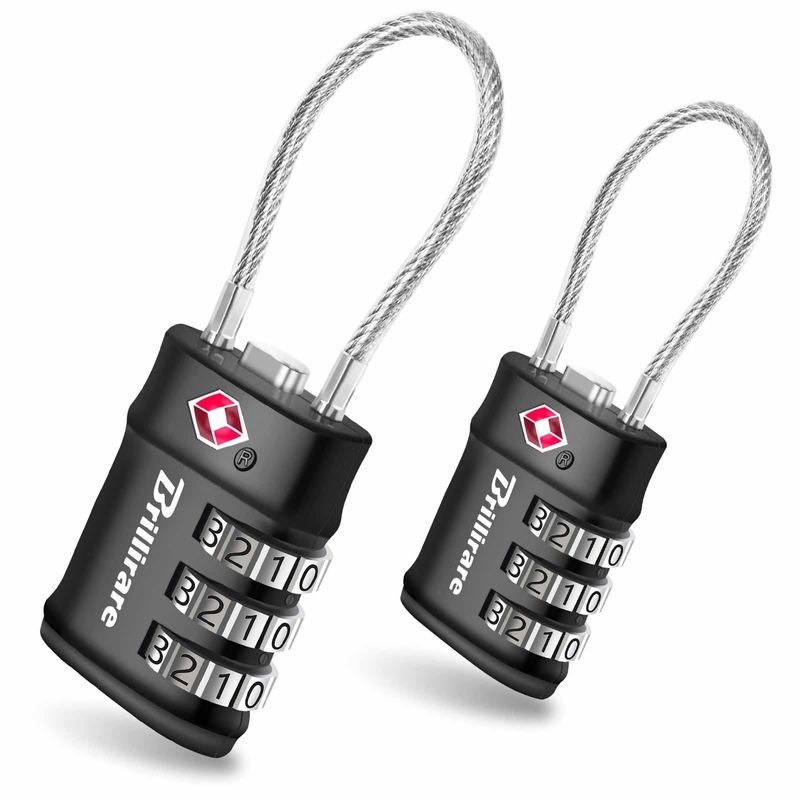 TSA-recognized luggage lock