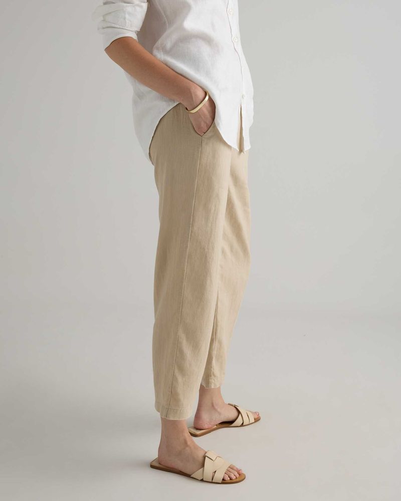 Quince European Linen Pants: Mediterranean Mood