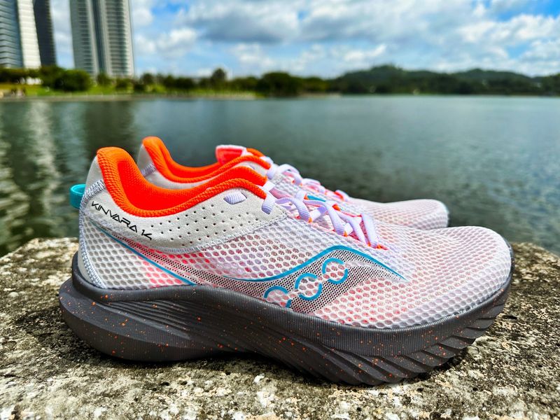 Saucony Kinvara 14 (Cushioned Minimalist Runner/Walker) — 6.2 oz per shoe (women's)