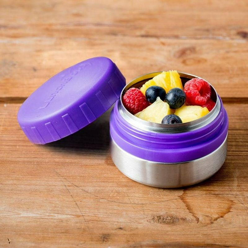 Lunchbots Round Leak-Proof Snack Jars