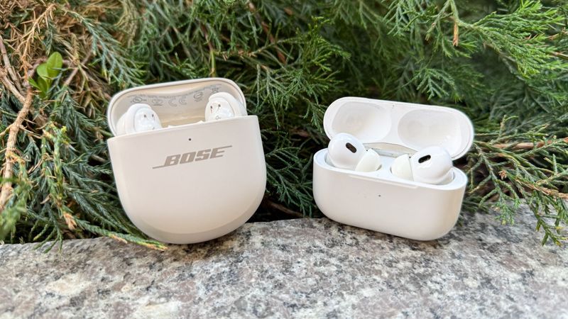 In-ear ANC for smaller heads / iPhone synergy: Bose QC Ultra Earbuds or AirPods Pro