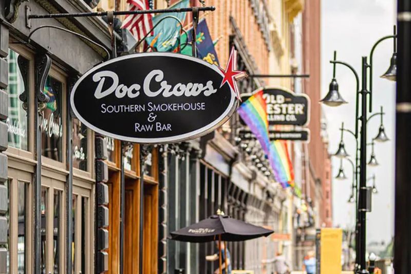Raw Bar & Smokehouse Meets Whiskey Row — Doc Crow’s, Louisville