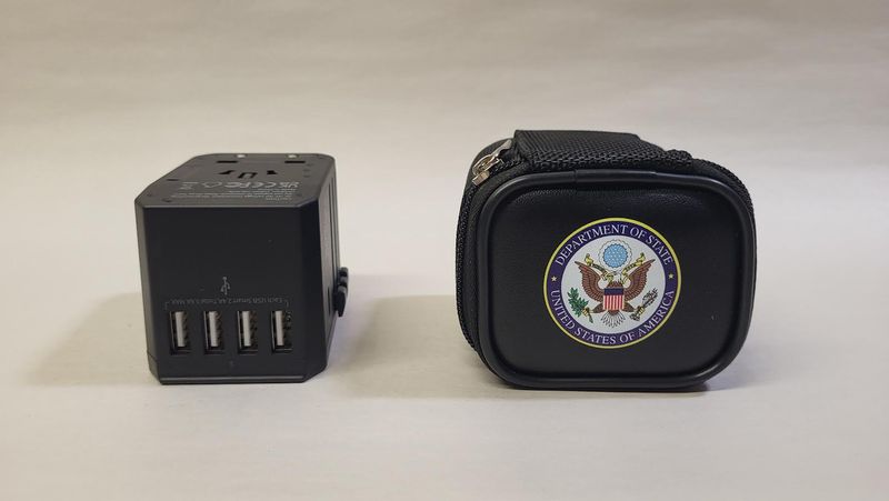 Universal Travel Adapter with USB Ports