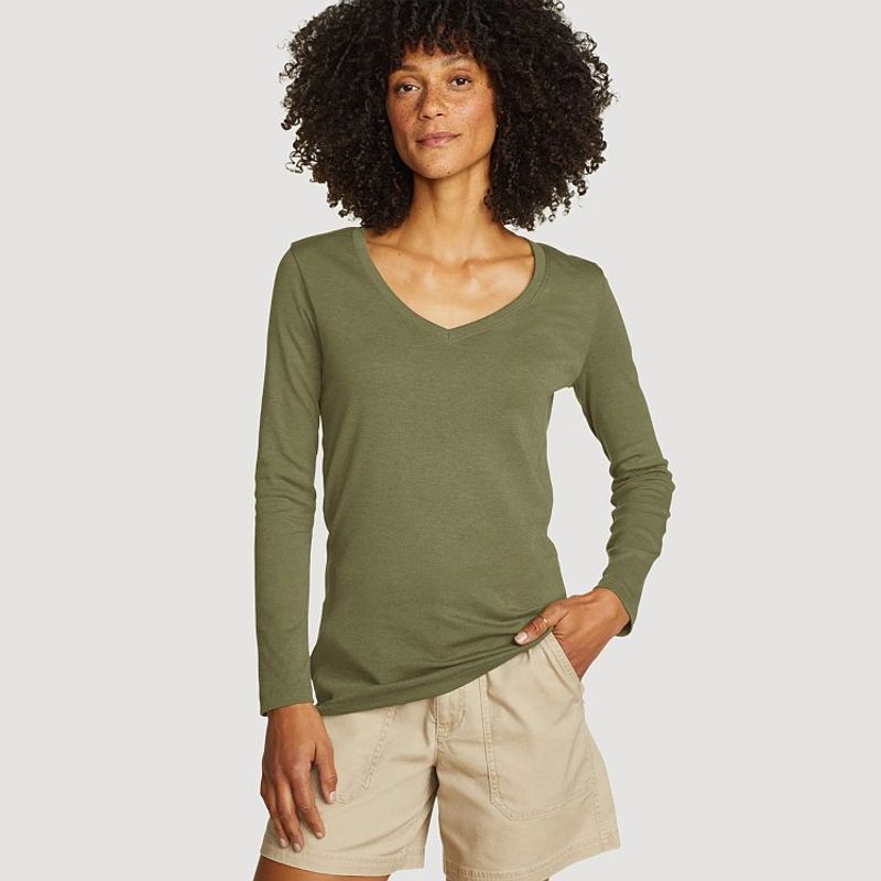 Eddie Bauer Favorite V-Neck
