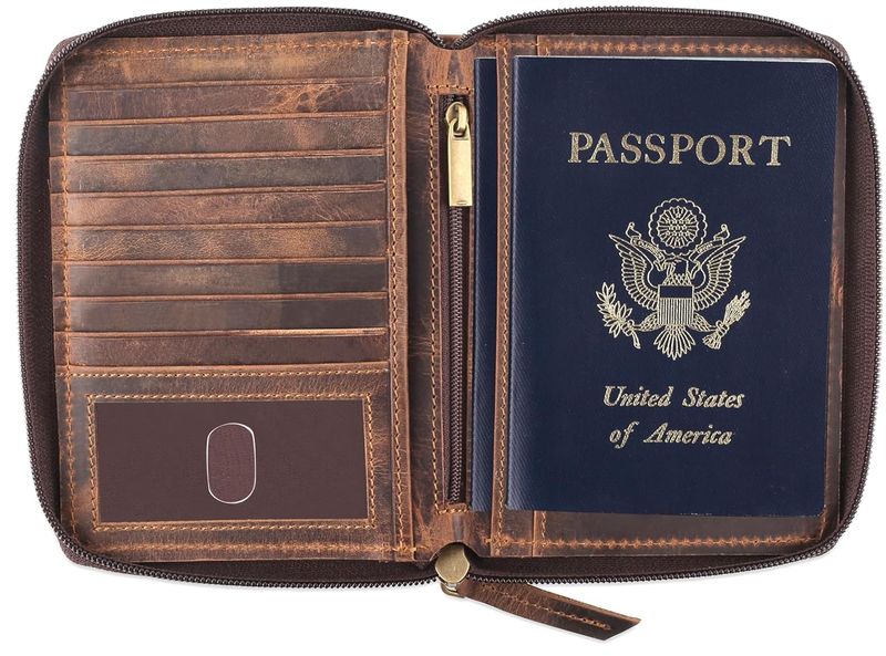 RFID-Blocking Passport Wallet