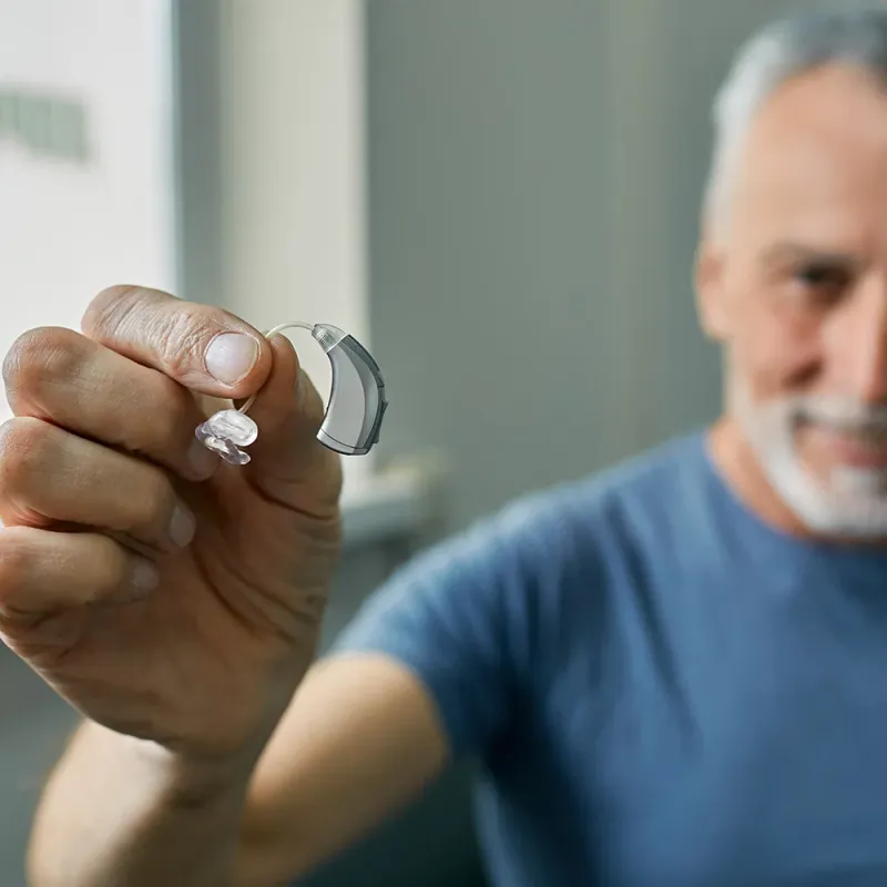 Hearing-Aid Essentials (charger or spare batteries, drying case)