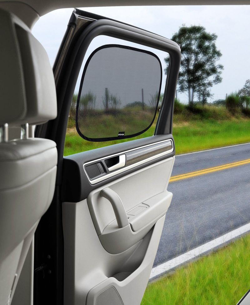 Enovoe Static-Cling Side-Window Sun Shades (2-Pack or 4-Pack)