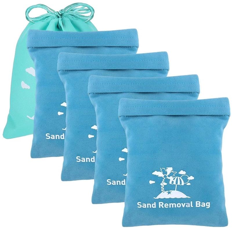 Talc-Free Sand-Removal Mitt or Bag