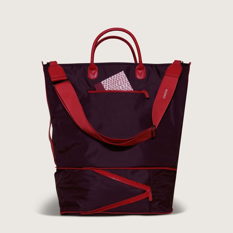 Expandable Crossbody Tote