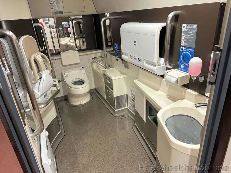 Use Accessible Bathrooms if You Need Extra Space
