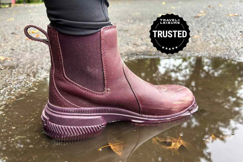 Soft Leather Step-In Travel Boots