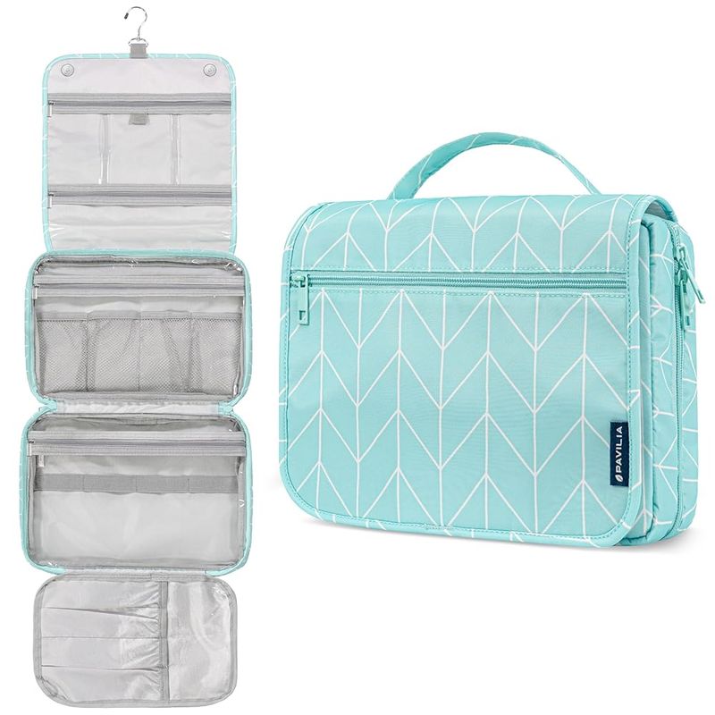 PAVILIA Hanging Toiletry Bag