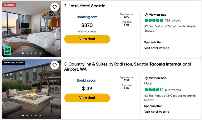 Tripadvisor (Compare Prices)