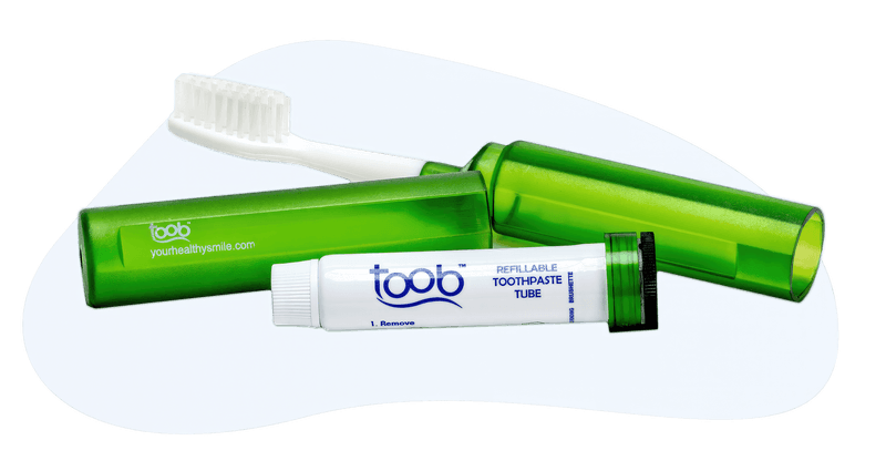 Travel Toothbrush & Toothpaste