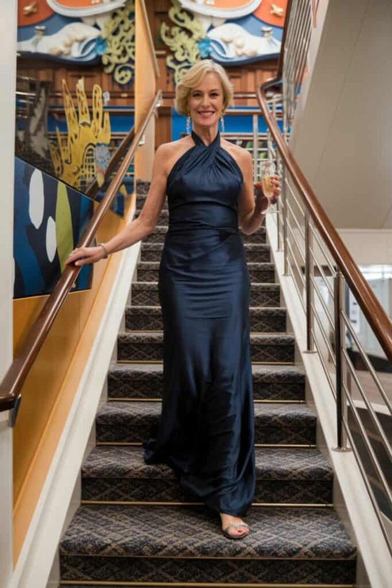 One “Dress Your Best/Evening Chic” look
