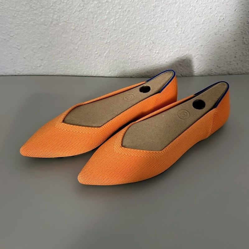Tangerine Recycled Kimono Slippers