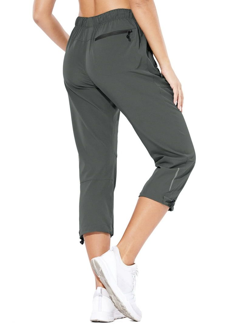 BALEAF Women's Hiking Cargo Capris: Weather-Ready Wonders