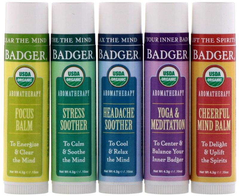 Badger Aromatherapy Travel Kit