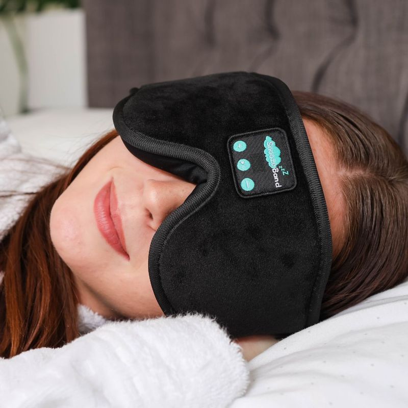 Eye Mask + Built-in Headphones / Sleep Headphones