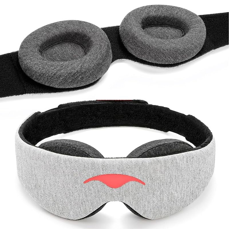 Light-blocking sleep mask