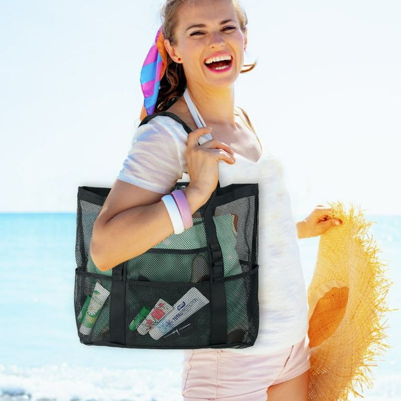 Mesh Beach Tote