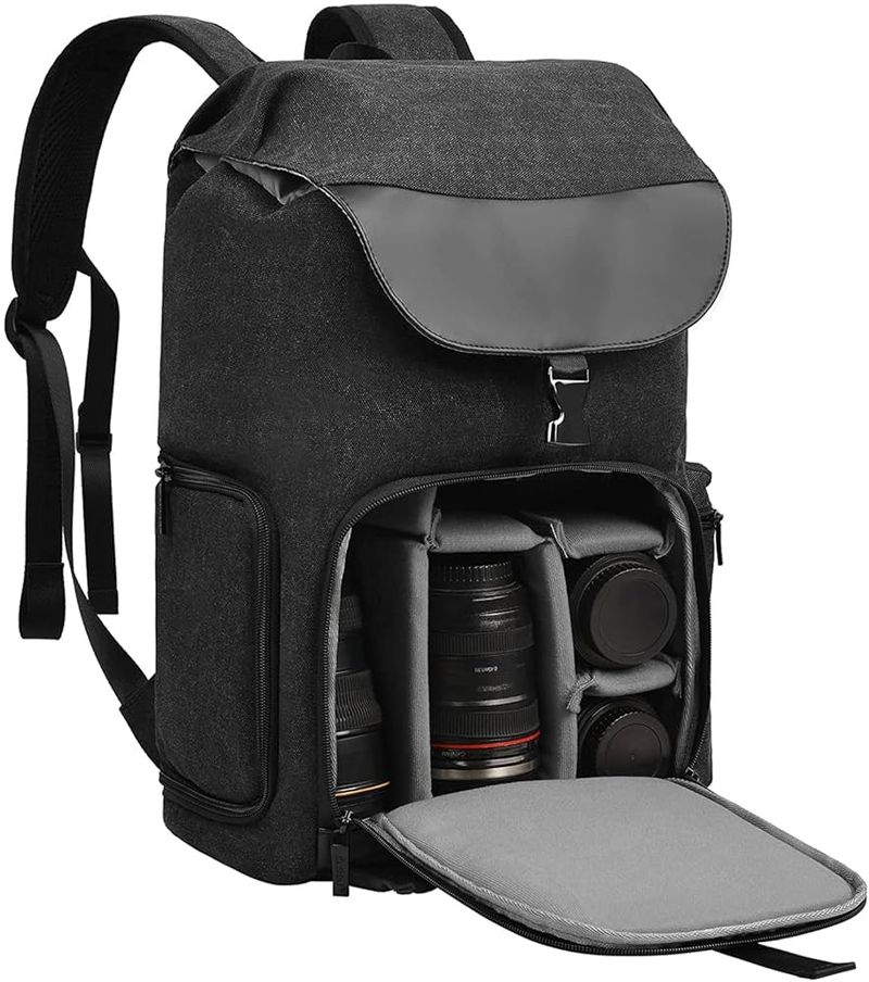 CADeN Waterproof Camera Backpack: Lightweight Traveler's Companion