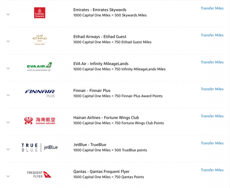 Master Transferable Points with Airline Partners