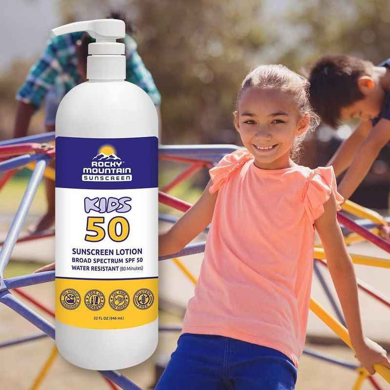 Broad-spectrum sunscreen (SPF 30+) & UPF clothing