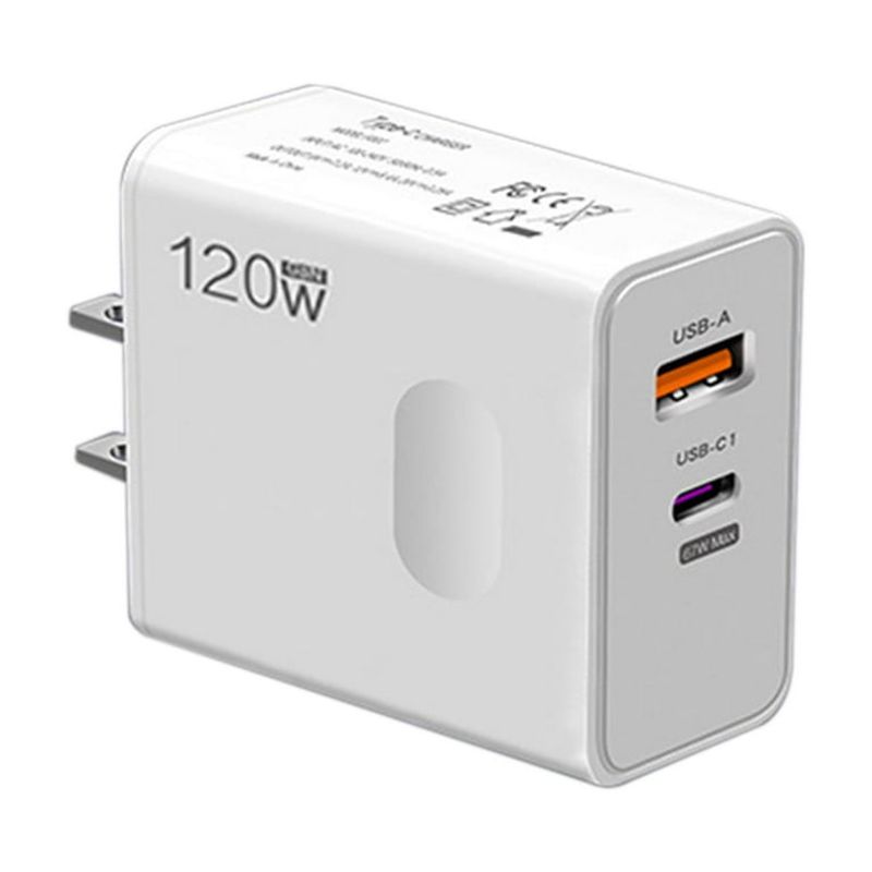 High-output USB-C charger (dual-port if you travel with a laptop)