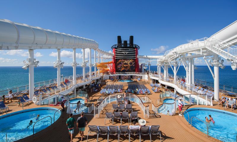 Disney Cruise Line — Pricey, yes… but sodas are free and there are fireworks at sea