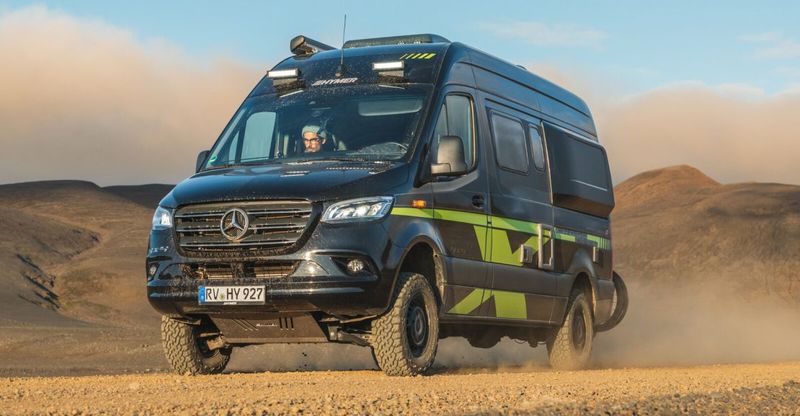 Mercedes Hymer Camper Vans