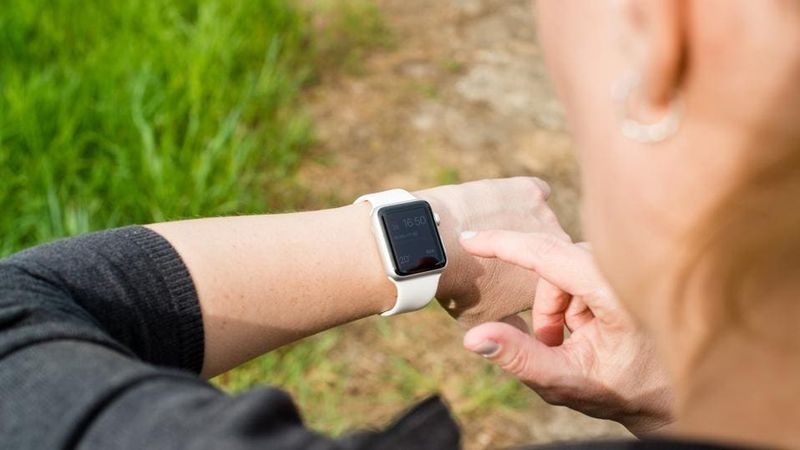 Wearable fall-detection option (e.g., Apple Watch or medical alert pendant)