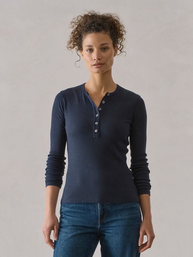 Packable Performance Henley: Layering Essential