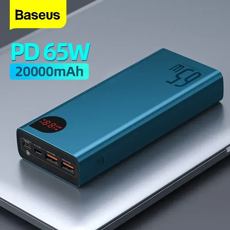 Baseus Power Bank 20K PD 65W: Midsize Marvel