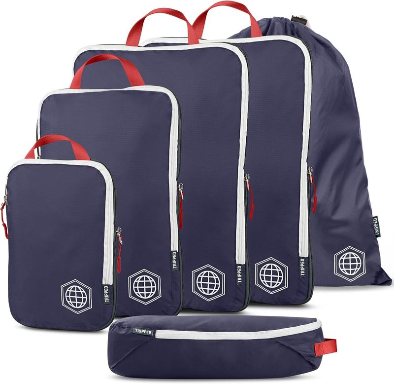 Tripped Travel Gear Compression Cubes