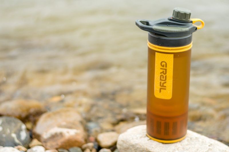 Portable Water Purifier Bottle