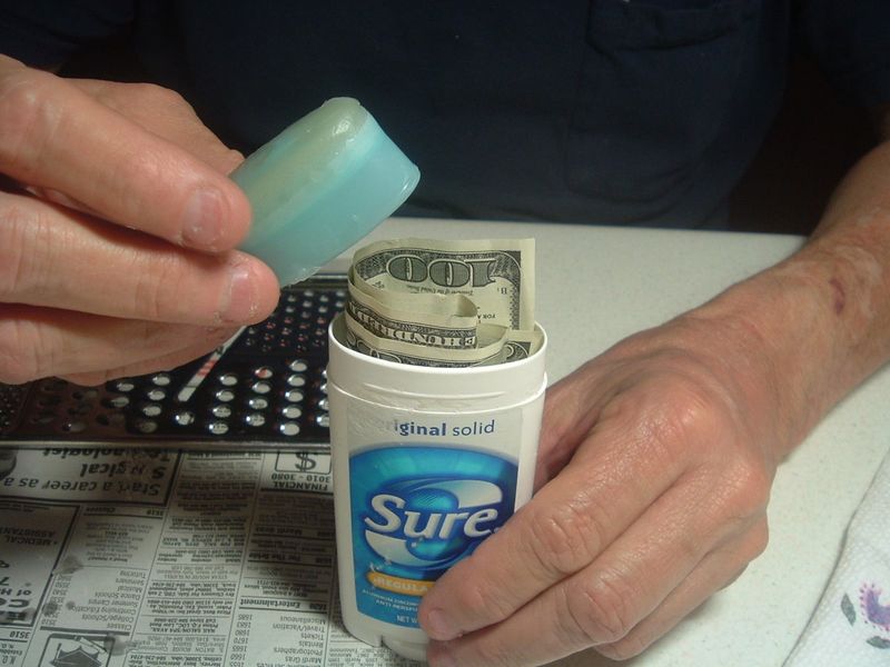 Inside a Deodorant Stick