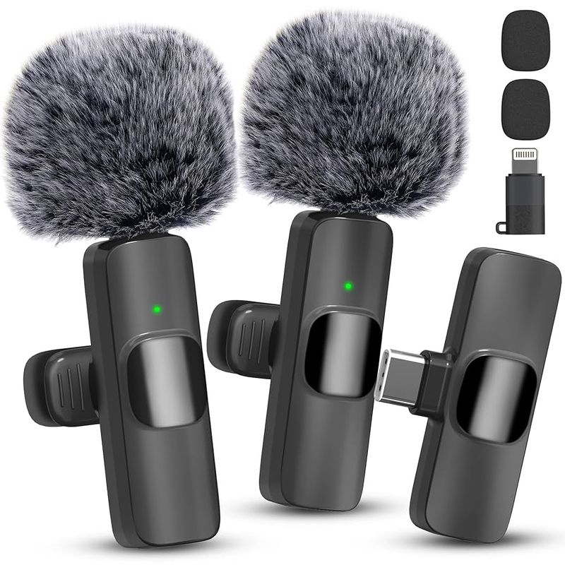 Wireless Clip-On Microphone System