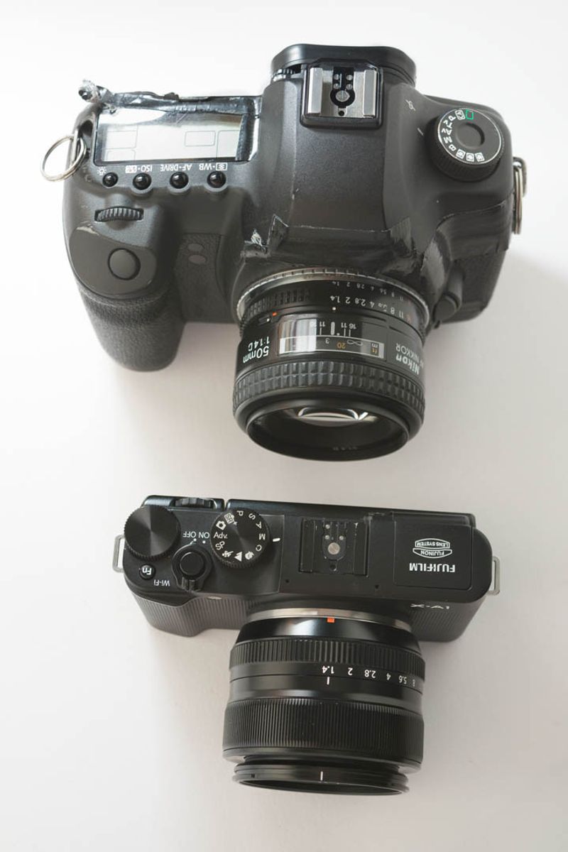 Mirrorless Cameras Are Smaller and Lighter