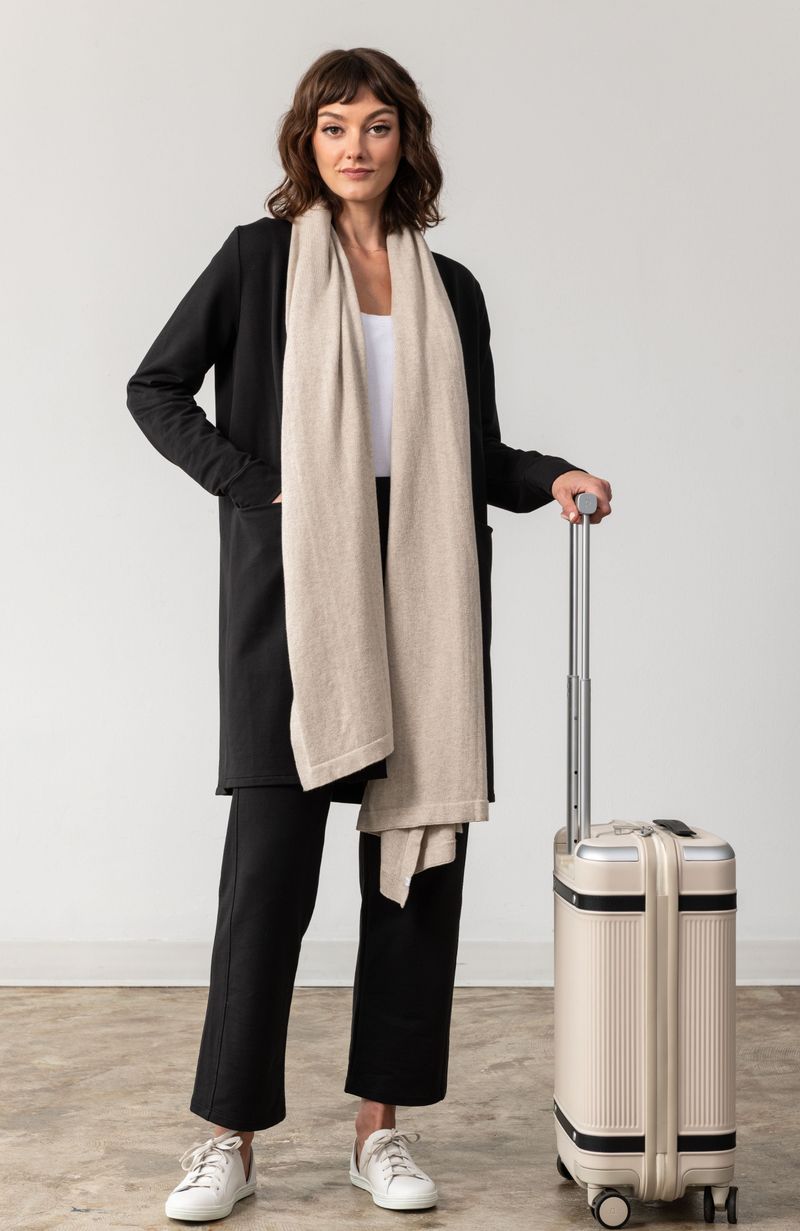Zestt Dreamsoft Organic Cotton Travel Scarf