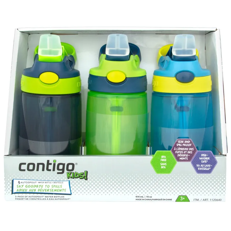 Contigo AUTOSPOUT Water Bottles for Kids ($14.99 each)