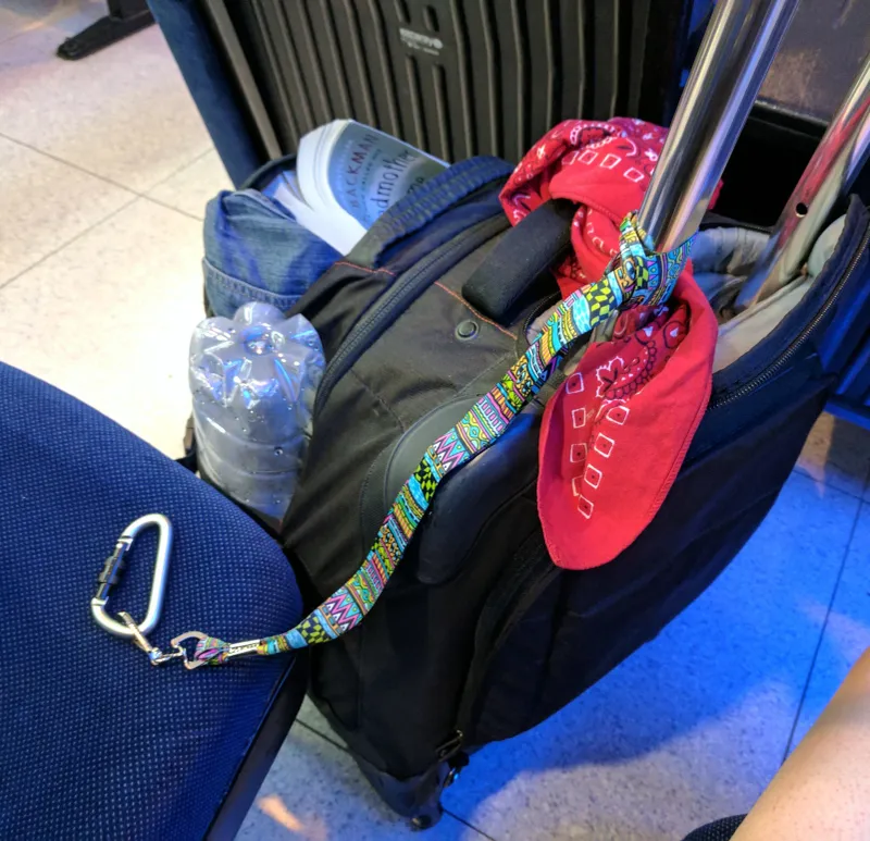 Stay alert at stops and guard your belongings