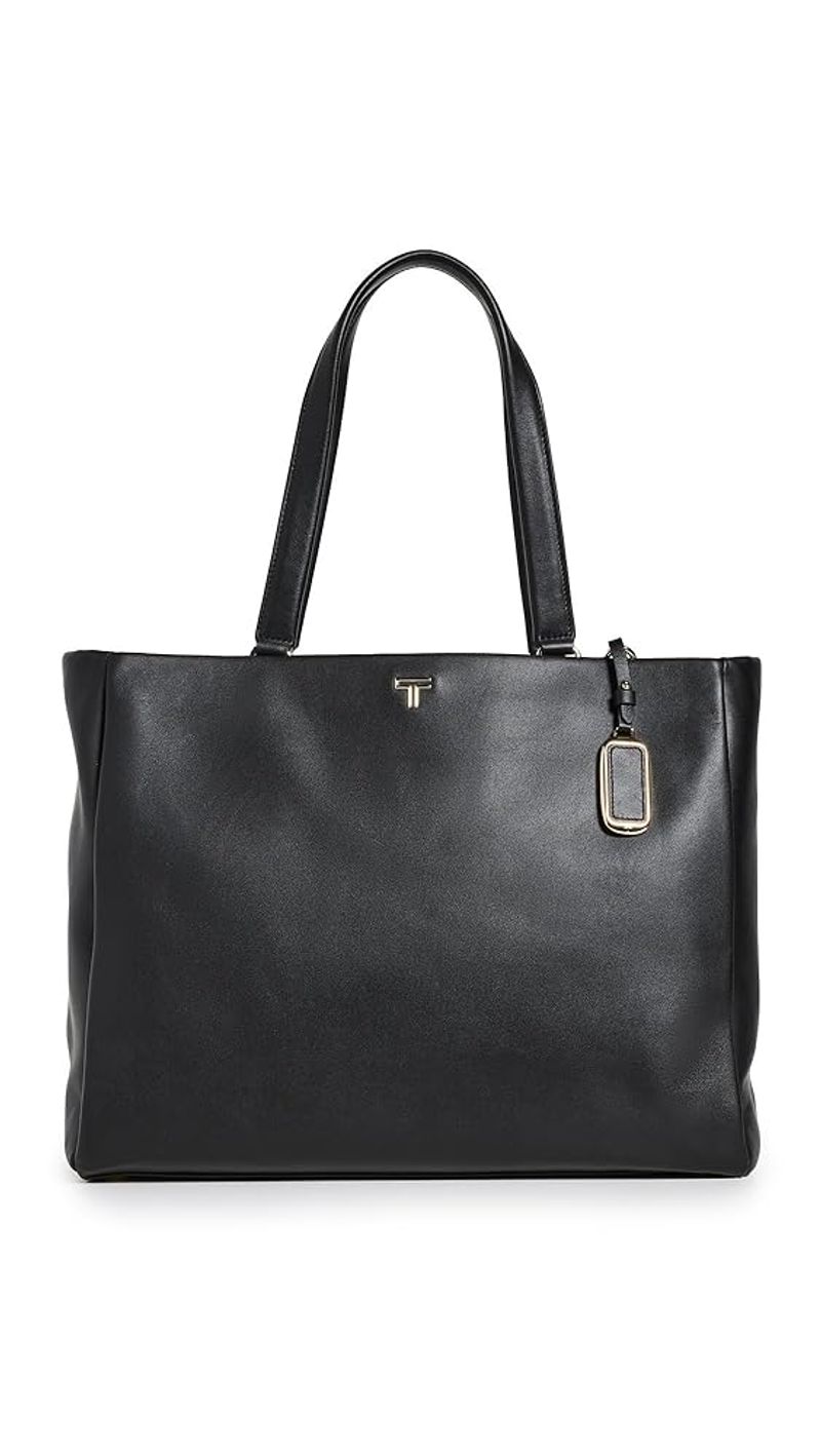 Tumi Voyageur Leather Tote