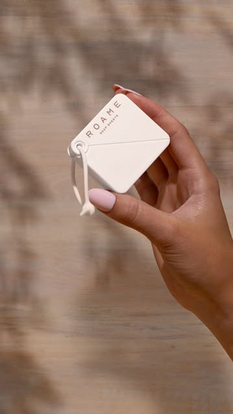 BEST BATHROOM NECESSITY: ROAME Portable Soap Sheets