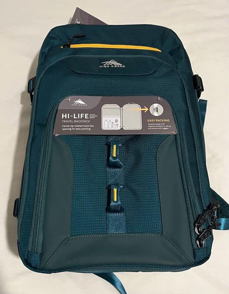 BEST BACKPACK: High Sierra Hi-Life Travel Backpack