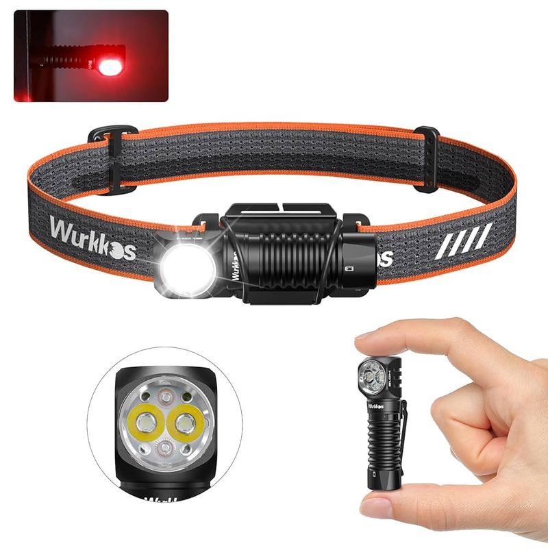 Compact Headlamp or Rechargeable Light