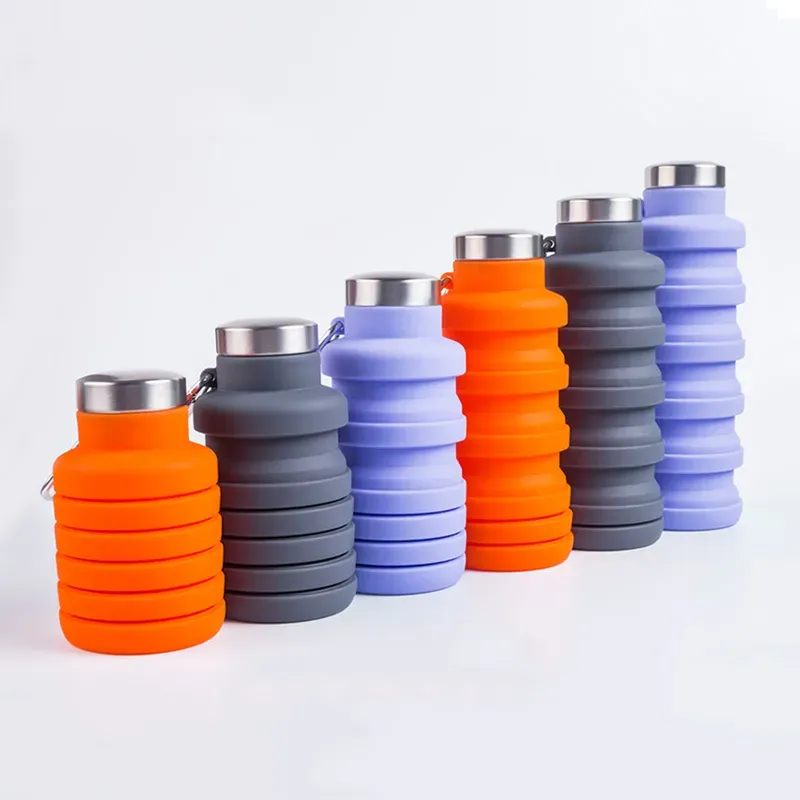 Collapsible Silicone Water Bottle
