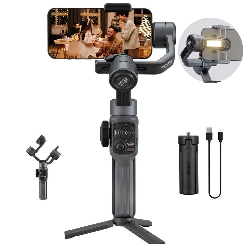 ZHIYUN Smooth 5S — Pro-leaning control in a phone gimbal