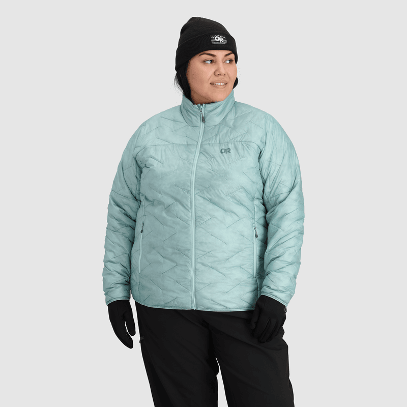 Outdoor Research Packable Lightweight Full-Zip Puffer Jacket
